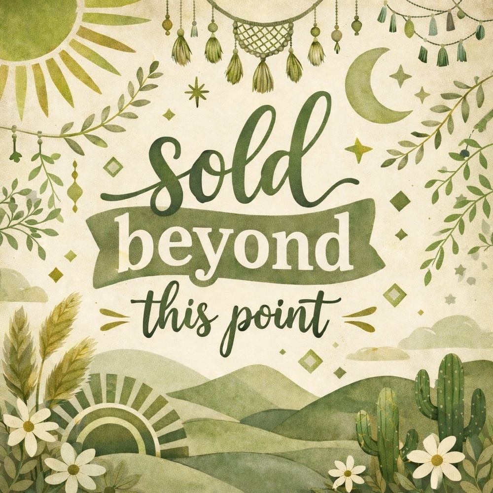 Sold Beyond This Point!✨🌱